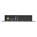 【中古】「非常に良い」ブラックボックスコンポーネント/composite-to-hdmi Scaler and Converter with Audio