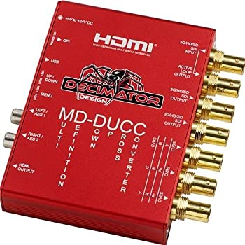 【中古】Decimator md-ducc multi-definiton Down Up CrossコンバータSDI to SDI、HDMI、アナログビデオwith 2?x AES / EBUおよび2?xアナログオーディオ