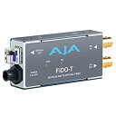【中古】（非常に良い）Aja fido-t single-channel SD/HD / 3g SDI to光ファイバコンバータループでSD/HD / 3g SDI出力