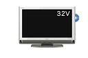 【中古】シャープ 32V型 液晶 テレビ AQUOS LC-32DX3-W ハイビジョン ブルーレイレコーダー内蔵 2010年モデル(2)