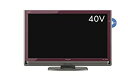 【中古】「非常に良い」シャープ 40V型 液晶 テレビ AQUOS LC-40DX3-R フルハイビジョン ブルーレイレコーダー内蔵 2010年モデル