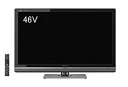 【中古】シャープ 46V型 液晶 テレビ AQUOS LC-46LV3 フルハイビジョン 2010年 ...