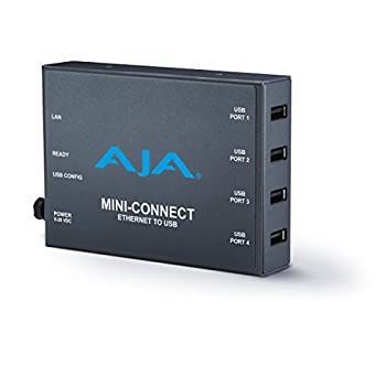 【中古】Aja mini-connect Ethernet to USB (mini-connect)