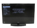 【中古】SHARP LEDAQUOS 40型 地上・BS・110度CSデジタルフルハイビジョン液晶テレビ LC-40V5-B ブラック系