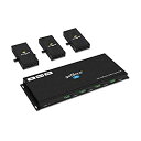 【中古】gofanco 4K 4x4 HDBaseT HDMI マトリックス - 4K/60Hz 4:2:0 4K/30Hz 1080p 3D HDMI 1.4...
