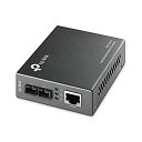 【中古】TP-LINK MC110CS(UN) 10/100Mbps シングルモード メディアコンバーター