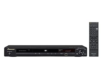 【中古】Pioneer DVDプレーヤー ブラック DV-410V-K