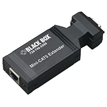 【中古】ブラックボックスCorp ac602?a Mini cat5?VGA受信機ビデオコンソールブラックボックスCorporation ac602?aブラック...