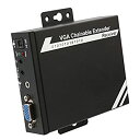 【中古】「非常に良い」Io Crest sy-ext32017?VGAビデオオーディオ受信機、Accept信号over 300?'