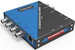 【中古】（非常に良い）Ospreyビデオ4チャネル3?G SDIマルチViewer with HDMIとSDI出力