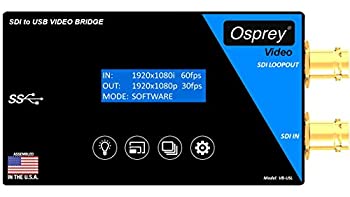 【中古】（非常に良い）Ospreyビデオ3?G - SDI USBビデオキャプチャvb-usl with SDI Loopout