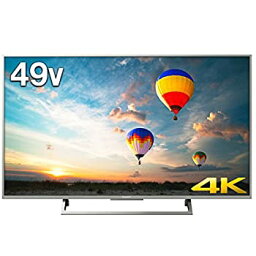 【中古】ソニー 49V型 液晶 テレビ ブラビア KJ-49X8000E S 4K Android TV 外付けHDD録画外付けHDD裏番組録画 2017年モデル