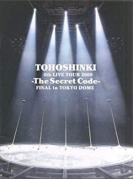【中古】（非常に良い）TVXQ 4th LIVE TOUR 2009 -The Secret Code-FINAL in TOKYO DOME [ツアーパンフレット] 東京ドーム版 東方神起