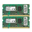 【中古】キングストン Kingston メモリ DDR2 2GB (1GB×2枚) KTA-MB667K2/2G 永久保証(2)