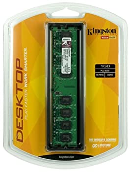 【中古】キングストン デスクトップ用メモリー Kingston ValueRAM 1 GB DDR2 667 MHz 240-PIN Memory Module 【並行輸入品】