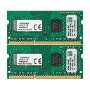 【中古】キングストン Kingston ノートPC用メモリ DDR3 1333 (PC3-10600) 4GBx2枚 CL9 1.5V Non-ECC SO-D...