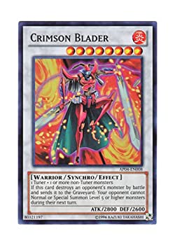 【中古】「未使用品」遊戯王 英語版 AP04-EN008 Crimson Blader クリムゾン・ブレーダー (スーパーレア)