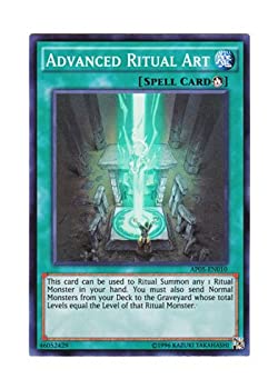 【中古】「未使用品」遊戯王 英語版 AP05-EN010 Advanced Ritual Art 高等儀式術 (スーパーレア)