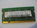 【中古】Hynix 256?MB pc2???4200?ddr2?ROHS SODIMMメモリモジュールhymp532s64bp6-c4