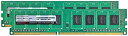 CFD販売 デスクトップPC用 メモリ PC3-12800(DDR3-1600) 8GB×2枚 240pin DIMM (無期限保証)(Panram) W3U1600PS-8G