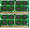 yÁzTeam SO-DIMM DDR3 204pin PC3-10600 1333Mhz 8GB (2g4GBx2) TSD38192M1333C9DC-E