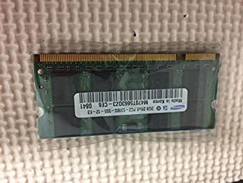 【中古】SAMSUNG DDR2 PC2-5300S/PC2-6400S 2GB メモリモジュール バルク 各メーカノートパソコン対応可
