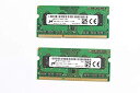 【中古】Micron 4?GB SODIMMノートパソコンメモリ、mt8ktf51264hz pc3l-12800s-11???13-b4?Non - ECC ...