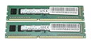 【中古】Samsung デスクトップ用DDR3メモリー 8GB (2 x 4GB) pc3-12800u m378b5173qh0-ck0
