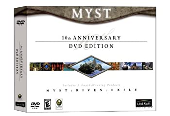【中古】Myst 10th Anniversary DVD Edition (輸入版)【メーカー名】Ubi Soft【メーカー型番】【ブランド名】Ubisoft【商品説明】 こちらの商品は中古品となっております。 画像はイメージ写真ですので 商品のコンディション・付属品の有無については入荷の度異なります。 買取時より付属していたものはお付けしておりますが付属品や消耗品に保証はございません。 商品ページ画像以外の付属品はございませんのでご了承下さいませ。 中古品のため使用に影響ない程度の使用感・経年劣化（傷、汚れなど）がある場合がございます。 また、中古品の特性上ギフトには適しておりません。 製品に関する詳細や設定方法は メーカーへ直接お問い合わせいただきますようお願い致します。 当店では初期不良に限り 商品到着から7日間は返品を受付けております。 他モールとの併売品の為 完売の際はご連絡致しますのでご了承ください。 プリンター・印刷機器のご注意点 インクは配送中のインク漏れ防止の為、付属しておりませんのでご了承下さい。 ドライバー等ソフトウェア・マニュアルはメーカーサイトより最新版のダウンロードをお願い致します。 ゲームソフトのご注意点 特典・付属品・パッケージ・プロダクトコード・ダウンロードコード等は 付属していない場合がございますので事前にお問合せ下さい。 商品名に「輸入版 / 海外版 / IMPORT 」と記載されている海外版ゲームソフトの一部は日本版のゲーム機では動作しません。 お持ちのゲーム機のバージョンをあらかじめご参照のうえ動作の有無をご確認ください。 輸入版ゲームについてはメーカーサポートの対象外です。 DVD・Blu-rayのご注意点 特典・付属品・パッケージ・プロダクトコード・ダウンロードコード等は 付属していない場合がございますので事前にお問合せ下さい。 商品名に「輸入版 / 海外版 / IMPORT 」と記載されている海外版DVD・Blu-rayにつきましては 映像方式の違いの為、一般的な国内向けプレイヤーにて再生できません。 ご覧になる際はディスクの「リージョンコード」と「映像方式※DVDのみ」に再生機器側が対応している必要があります。 パソコンでは映像方式は関係ないため、リージョンコードさえ合致していれば映像方式を気にすることなく視聴可能です。 商品名に「レンタル落ち 」と記載されている商品につきましてはディスクやジャケットに管理シール（値札・セキュリティータグ・バーコード等含みます）が貼付されています。 ディスクの再生に支障の無い程度の傷やジャケットに傷み（色褪せ・破れ・汚れ・濡れ痕等）が見られる場合がありますので予めご了承ください。 2巻セット以上のレンタル落ちDVD・Blu-rayにつきましては、複数枚収納可能なトールケースに同梱してお届け致します。 トレーディングカードのご注意点 当店での「良い」表記のトレーディングカードはプレイ用でございます。 中古買取り品の為、細かなキズ・白欠け・多少の使用感がございますのでご了承下さいませ。 再録などで型番が違う場合がございます。 違った場合でも事前連絡等は致しておりませんので、型番を気にされる方はご遠慮ください。 ご注文からお届けまで 1、ご注文⇒ご注文は24時間受け付けております。 2、注文確認⇒ご注文後、当店から注文確認メールを送信します。 3、お届けまで3-10営業日程度とお考え下さい。 　※海外在庫品の場合は3週間程度かかる場合がございます。 4、入金確認⇒前払い決済をご選択の場合、ご入金確認後、配送手配を致します。 5、出荷⇒配送準備が整い次第、出荷致します。発送後に出荷完了メールにてご連絡致します。 　※離島、北海道、九州、沖縄は遅れる場合がございます。予めご了承下さい。 当店ではすり替え防止のため、シリアルナンバーを控えております。 万が一、違法行為が発覚した場合は然るべき対応を行わせていただきます。 お客様都合によるご注文後のキャンセル・返品はお受けしておりませんのでご了承下さい。 電話対応は行っておりませんので、ご質問等はメッセージまたはメールにてお願い致します。