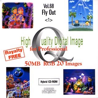 【中古】（非常に良い）High Quality Digital Image Vol.68 Fly Out 1
