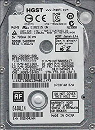 【中古】（非常に良い）hts545050?a7e380、PN 0j23465、MLC da5429、Hitachi 500?GB SATA 2.5ハードドライブ