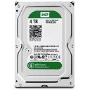 【中古】WD 内蔵HDD Green 4TB 3.5inch SATA3.0(SATA 6 Gb/s) 64MB Intellipower 2年保証 WD40E...