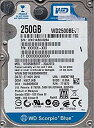 【中古】wd2500bevt-22?a23t0?Westernデジタル250?GB 5400rpm SATA 3.0?Gbps 2.5インチScorpioハードドライブ