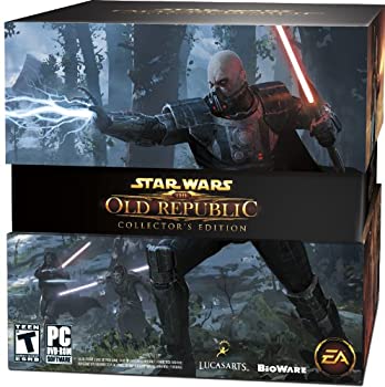 【中古】Star Wars: The Old Republic Collector's Bundle (輸入版)【メーカー名】Electronic Arts【メーカー型番】16954【ブランド名】Electronic Arts【商品説明】 こちらの商品は中古品となっております。 画像はイメージ写真ですので 商品のコンディション・付属品の有無については入荷の度異なります。 買取時より付属していたものはお付けしておりますが付属品や消耗品に保証はございません。 商品ページ画像以外の付属品はございませんのでご了承下さいませ。 中古品のため使用に影響ない程度の使用感・経年劣化（傷、汚れなど）がある場合がございます。 また、中古品の特性上ギフトには適しておりません。 製品に関する詳細や設定方法は メーカーへ直接お問い合わせいただきますようお願い致します。 当店では初期不良に限り 商品到着から7日間は返品を受付けております。 他モールとの併売品の為 完売の際はご連絡致しますのでご了承ください。 プリンター・印刷機器のご注意点 インクは配送中のインク漏れ防止の為、付属しておりませんのでご了承下さい。 ドライバー等ソフトウェア・マニュアルはメーカーサイトより最新版のダウンロードをお願い致します。 ゲームソフトのご注意点 特典・付属品・パッケージ・プロダクトコード・ダウンロードコード等は 付属していない場合がございますので事前にお問合せ下さい。 商品名に「輸入版 / 海外版 / IMPORT 」と記載されている海外版ゲームソフトの一部は日本版のゲーム機では動作しません。 お持ちのゲーム機のバージョンをあらかじめご参照のうえ動作の有無をご確認ください。 輸入版ゲームについてはメーカーサポートの対象外です。 DVD・Blu-rayのご注意点 特典・付属品・パッケージ・プロダクトコード・ダウンロードコード等は 付属していない場合がございますので事前にお問合せ下さい。 商品名に「輸入版 / 海外版 / IMPORT 」と記載されている海外版DVD・Blu-rayにつきましては 映像方式の違いの為、一般的な国内向けプレイヤーにて再生できません。 ご覧になる際はディスクの「リージョンコード」と「映像方式※DVDのみ」に再生機器側が対応している必要があります。 パソコンでは映像方式は関係ないため、リージョンコードさえ合致していれば映像方式を気にすることなく視聴可能です。 商品名に「レンタル落ち 」と記載されている商品につきましてはディスクやジャケットに管理シール（値札・セキュリティータグ・バーコード等含みます）が貼付されています。 ディスクの再生に支障の無い程度の傷やジャケットに傷み（色褪せ・破れ・汚れ・濡れ痕等）が見られる場合がありますので予めご了承ください。 2巻セット以上のレンタル落ちDVD・Blu-rayにつきましては、複数枚収納可能なトールケースに同梱してお届け致します。 トレーディングカードのご注意点 当店での「良い」表記のトレーディングカードはプレイ用でございます。 中古買取り品の為、細かなキズ・白欠け・多少の使用感がございますのでご了承下さいませ。 再録などで型番が違う場合がございます。 違った場合でも事前連絡等は致しておりませんので、型番を気にされる方はご遠慮ください。 ご注文からお届けまで 1、ご注文⇒ご注文は24時間受け付けております。 2、注文確認⇒ご注文後、当店から注文確認メールを送信します。 3、お届けまで3-10営業日程度とお考え下さい。 　※海外在庫品の場合は3週間程度かかる場合がございます。 4、入金確認⇒前払い決済をご選択の場合、ご入金確認後、配送手配を致します。 5、出荷⇒配送準備が整い次第、出荷致します。発送後に出荷完了メールにてご連絡致します。 　※離島、北海道、九州、沖縄は遅れる場合がございます。予めご了承下さい。 当店ではすり替え防止のため、シリアルナンバーを控えております。 万が一、違法行為が発覚した場合は然るべき対応を行わせていただきます。 お客様都合によるご注文後のキャンセル・返品はお受けしておりませんのでご了承下さい。 電話対応は行っておりませんので、ご質問等はメッセージまたはメールにてお願い致します。