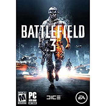 【中古】Battlefield 3 (PC) (輸入版 UK)【メーカー名】エレクトロニック・アーツ【メーカー型番】39614【ブランド名】Dice【商品説明】 こちらの商品は中古品となっております。 画像はイメージ写真ですので 商品のコンディション・付属品の有無については入荷の度異なります。 買取時より付属していたものはお付けしておりますが付属品や消耗品に保証はございません。 商品ページ画像以外の付属品はございませんのでご了承下さいませ。 中古品のため使用に影響ない程度の使用感・経年劣化（傷、汚れなど）がある場合がございます。 また、中古品の特性上ギフトには適しておりません。 製品に関する詳細や設定方法は メーカーへ直接お問い合わせいただきますようお願い致します。 当店では初期不良に限り 商品到着から7日間は返品を受付けております。 他モールとの併売品の為 完売の際はご連絡致しますのでご了承ください。 プリンター・印刷機器のご注意点 インクは配送中のインク漏れ防止の為、付属しておりませんのでご了承下さい。 ドライバー等ソフトウェア・マニュアルはメーカーサイトより最新版のダウンロードをお願い致します。 ゲームソフトのご注意点 特典・付属品・パッケージ・プロダクトコード・ダウンロードコード等は 付属していない場合がございますので事前にお問合せ下さい。 商品名に「輸入版 / 海外版 / IMPORT 」と記載されている海外版ゲームソフトの一部は日本版のゲーム機では動作しません。 お持ちのゲーム機のバージョンをあらかじめご参照のうえ動作の有無をご確認ください。 輸入版ゲームについてはメーカーサポートの対象外です。 DVD・Blu-rayのご注意点 特典・付属品・パッケージ・プロダクトコード・ダウンロードコード等は 付属していない場合がございますので事前にお問合せ下さい。 商品名に「輸入版 / 海外版 / IMPORT 」と記載されている海外版DVD・Blu-rayにつきましては 映像方式の違いの為、一般的な国内向けプレイヤーにて再生できません。 ご覧になる際はディスクの「リージョンコード」と「映像方式※DVDのみ」に再生機器側が対応している必要があります。 パソコンでは映像方式は関係ないため、リージョンコードさえ合致していれば映像方式を気にすることなく視聴可能です。 商品名に「レンタル落ち 」と記載されている商品につきましてはディスクやジャケットに管理シール（値札・セキュリティータグ・バーコード等含みます）が貼付されています。 ディスクの再生に支障の無い程度の傷やジャケットに傷み（色褪せ・破れ・汚れ・濡れ痕等）が見られる場合がありますので予めご了承ください。 2巻セット以上のレンタル落ちDVD・Blu-rayにつきましては、複数枚収納可能なトールケースに同梱してお届け致します。 トレーディングカードのご注意点 当店での「良い」表記のトレーディングカードはプレイ用でございます。 中古買取り品の為、細かなキズ・白欠け・多少の使用感がございますのでご了承下さいませ。 再録などで型番が違う場合がございます。 違った場合でも事前連絡等は致しておりませんので、型番を気にされる方はご遠慮ください。 ご注文からお届けまで 1、ご注文⇒ご注文は24時間受け付けております。 2、注文確認⇒ご注文後、当店から注文確認メールを送信します。 3、お届けまで3-10営業日程度とお考え下さい。 　※海外在庫品の場合は3週間程度かかる場合がございます。 4、入金確認⇒前払い決済をご選択の場合、ご入金確認後、配送手配を致します。 5、出荷⇒配送準備が整い次第、出荷致します。発送後に出荷完了メールにてご連絡致します。 　※離島、北海道、九州、沖縄は遅れる場合がございます。予めご了承下さい。 当店ではすり替え防止のため、シリアルナンバーを控えております。 万が一、違法行為が発覚した場合は然るべき対応を行わせていただきます。 お客様都合によるご注文後のキャンセル・返品はお受けしておりませんのでご了承下さい。 電話対応は行っておりませんので、ご質問等はメッセージまたはメールにてお願い致します。