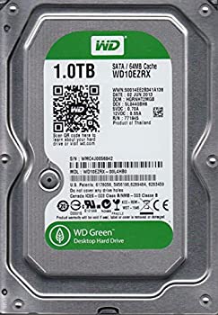 【中古】wd10ezrx-00l4hb0、DCMhgrnht2mgb、WesternDigital1tbSATA3.5ハードドライブ