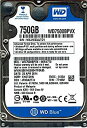【中古】Western Digital wd7500bpvx-00fa7t0?750?GB DCM : ehot2hn