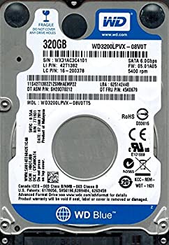 【中古】Western Digital wd3200lpvx-08?V0tt5?320?GB DCM : hbotjbb 【中古】Western Digital wd3200lpvx-08?V0tt5?320?GB DCM : hbotjbb