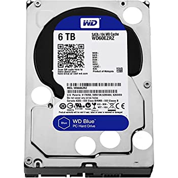 【中古】「非常に良い」WD wd60ezrzブルー6?TB 3.5インチSATA 6?Gb/s 5400?rpm PCハードドライブ???SATA???7200???64?MBバッファ???ブルー