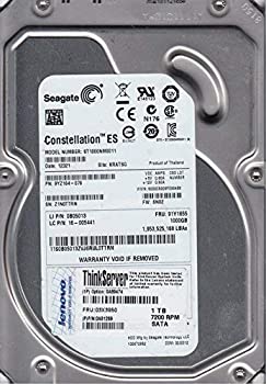 【中古】（非常に良い）SEAGATE Seagate St1000nm0011 1Tb 7200Rpm 64Mb Cache Sata/6Gb/S [並行輸入品]