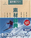 【中古】(非常に良い)素材辞典 Vol.47 冬のスポーツ・リゾート編