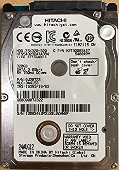 【中古】「非常に良い」HITACHI ハードディスク 日立2.5inch Travelstar バルク品HTS543232A7A384