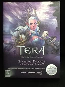 【中古】TERA テラ スターティングパッケージ【メーカー名】イーフロンティア【メーカー型番】【ブランド名】【商品説明】 こちらの商品は中古品となっております。 画像はイメージ写真ですので 商品のコンディション・付属品の有無については入荷の度異なります。 買取時より付属していたものはお付けしておりますが付属品や消耗品に保証はございません。 商品ページ画像以外の付属品はございませんのでご了承下さいませ。 中古品のため使用に影響ない程度の使用感・経年劣化（傷、汚れなど）がある場合がございます。 また、中古品の特性上ギフトには適しておりません。 製品に関する詳細や設定方法は メーカーへ直接お問い合わせいただきますようお願い致します。 当店では初期不良に限り 商品到着から7日間は返品を受付けております。 他モールとの併売品の為 完売の際はご連絡致しますのでご了承ください。 プリンター・印刷機器のご注意点 インクは配送中のインク漏れ防止の為、付属しておりませんのでご了承下さい。 ドライバー等ソフトウェア・マニュアルはメーカーサイトより最新版のダウンロードをお願い致します。 ゲームソフトのご注意点 特典・付属品・パッケージ・プロダクトコード・ダウンロードコード等は 付属していない場合がございますので事前にお問合せ下さい。 商品名に「輸入版 / 海外版 / IMPORT 」と記載されている海外版ゲームソフトの一部は日本版のゲーム機では動作しません。 お持ちのゲーム機のバージョンをあらかじめご参照のうえ動作の有無をご確認ください。 輸入版ゲームについてはメーカーサポートの対象外です。 DVD・Blu-rayのご注意点 特典・付属品・パッケージ・プロダクトコード・ダウンロードコード等は 付属していない場合がございますので事前にお問合せ下さい。 商品名に「輸入版 / 海外版 / IMPORT 」と記載されている海外版DVD・Blu-rayにつきましては 映像方式の違いの為、一般的な国内向けプレイヤーにて再生できません。 ご覧になる際はディスクの「リージョンコード」と「映像方式※DVDのみ」に再生機器側が対応している必要があります。 パソコンでは映像方式は関係ないため、リージョンコードさえ合致していれば映像方式を気にすることなく視聴可能です。 商品名に「レンタル落ち 」と記載されている商品につきましてはディスクやジャケットに管理シール（値札・セキュリティータグ・バーコード等含みます）が貼付されています。 ディスクの再生に支障の無い程度の傷やジャケットに傷み（色褪せ・破れ・汚れ・濡れ痕等）が見られる場合がありますので予めご了承ください。 2巻セット以上のレンタル落ちDVD・Blu-rayにつきましては、複数枚収納可能なトールケースに同梱してお届け致します。 トレーディングカードのご注意点 当店での「良い」表記のトレーディングカードはプレイ用でございます。 中古買取り品の為、細かなキズ・白欠け・多少の使用感がございますのでご了承下さいませ。 再録などで型番が違う場合がございます。 違った場合でも事前連絡等は致しておりませんので、型番を気にされる方はご遠慮ください。 ご注文からお届けまで 1、ご注文⇒ご注文は24時間受け付けております。 2、注文確認⇒ご注文後、当店から注文確認メールを送信します。 3、お届けまで3-10営業日程度とお考え下さい。 　※海外在庫品の場合は3週間程度かかる場合がございます。 4、入金確認⇒前払い決済をご選択の場合、ご入金確認後、配送手配を致します。 5、出荷⇒配送準備が整い次第、出荷致します。発送後に出荷完了メールにてご連絡致します。 　※離島、北海道、九州、沖縄は遅れる場合がございます。予めご了承下さい。 当店ではすり替え防止のため、シリアルナンバーを控えております。 万が一、違法行為が発覚した場合は然るべき対応を行わせていただきます。 お客様都合によるご注文後のキャンセル・返品はお受けしておりませんのでご了承下さい。 電話対応は行っておりませんので、ご質問等はメッセージまたはメールにてお願い致します。