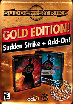 【中古】Sudden Strike Gold Edition (輸入版)【メーカー名】CDV Software Entertainment【メーカー型番】【ブランド名】CDV Software Entertainment【商品説明】 こちらの商品は中古品となっております。 画像はイメージ写真ですので 商品のコンディション・付属品の有無については入荷の度異なります。 買取時より付属していたものはお付けしておりますが付属品や消耗品に保証はございません。 商品ページ画像以外の付属品はございませんのでご了承下さいませ。 中古品のため使用に影響ない程度の使用感・経年劣化（傷、汚れなど）がある場合がございます。 また、中古品の特性上ギフトには適しておりません。 製品に関する詳細や設定方法は メーカーへ直接お問い合わせいただきますようお願い致します。 当店では初期不良に限り 商品到着から7日間は返品を受付けております。 他モールとの併売品の為 完売の際はご連絡致しますのでご了承ください。 プリンター・印刷機器のご注意点 インクは配送中のインク漏れ防止の為、付属しておりませんのでご了承下さい。 ドライバー等ソフトウェア・マニュアルはメーカーサイトより最新版のダウンロードをお願い致します。 ゲームソフトのご注意点 特典・付属品・パッケージ・プロダクトコード・ダウンロードコード等は 付属していない場合がございますので事前にお問合せ下さい。 商品名に「輸入版 / 海外版 / IMPORT 」と記載されている海外版ゲームソフトの一部は日本版のゲーム機では動作しません。 お持ちのゲーム機のバージョンをあらかじめご参照のうえ動作の有無をご確認ください。 輸入版ゲームについてはメーカーサポートの対象外です。 DVD・Blu-rayのご注意点 特典・付属品・パッケージ・プロダクトコード・ダウンロードコード等は 付属していない場合がございますので事前にお問合せ下さい。 商品名に「輸入版 / 海外版 / IMPORT 」と記載されている海外版DVD・Blu-rayにつきましては 映像方式の違いの為、一般的な国内向けプレイヤーにて再生できません。 ご覧になる際はディスクの「リージョンコード」と「映像方式※DVDのみ」に再生機器側が対応している必要があります。 パソコンでは映像方式は関係ないため、リージョンコードさえ合致していれば映像方式を気にすることなく視聴可能です。 商品名に「レンタル落ち 」と記載されている商品につきましてはディスクやジャケットに管理シール（値札・セキュリティータグ・バーコード等含みます）が貼付されています。 ディスクの再生に支障の無い程度の傷やジャケットに傷み（色褪せ・破れ・汚れ・濡れ痕等）が見られる場合がありますので予めご了承ください。 2巻セット以上のレンタル落ちDVD・Blu-rayにつきましては、複数枚収納可能なトールケースに同梱してお届け致します。 トレーディングカードのご注意点 当店での「良い」表記のトレーディングカードはプレイ用でございます。 中古買取り品の為、細かなキズ・白欠け・多少の使用感がございますのでご了承下さいませ。 再録などで型番が違う場合がございます。 違った場合でも事前連絡等は致しておりませんので、型番を気にされる方はご遠慮ください。 ご注文からお届けまで 1、ご注文⇒ご注文は24時間受け付けております。 2、注文確認⇒ご注文後、当店から注文確認メールを送信します。 3、お届けまで3-10営業日程度とお考え下さい。 　※海外在庫品の場合は3週間程度かかる場合がございます。 4、入金確認⇒前払い決済をご選択の場合、ご入金確認後、配送手配を致します。 5、出荷⇒配送準備が整い次第、出荷致します。発送後に出荷完了メールにてご連絡致します。 　※離島、北海道、九州、沖縄は遅れる場合がございます。予めご了承下さい。 当店ではすり替え防止のため、シリアルナンバーを控えております。 万が一、違法行為が発覚した場合は然るべき対応を行わせていただきます。 お客様都合によるご注文後のキャンセル・返品はお受けしておりませんのでご了承下さい。 電話対応は行っておりませんので、ご質問等はメッセージまたはメールにてお願い致します。