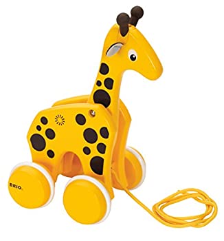 【中古】BRIO (ブリオ) プルトイ キリン [ 木製 おもちゃ ] 30200