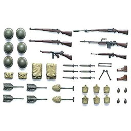 【中古】（非常に良い）タミヤ 1/35 ミリタリーミニチュアシリーズ No.206 アメリカ陸軍 歩兵装備品セット プラモデル 35206