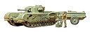 【中古】タミヤ 1/35 ミリタリーミニチュアシリーズ チャーチルクロコダイル 35100