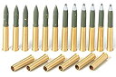【中古】タミヤ 1/35 ミリタリーミニチュアシリーズ M4シャーマン用75mm砲弾セット