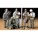 【中古】タミヤ 1/35 ミリタリーミニチュアシリーズ ドイツ歩兵 野戦会議