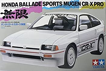 【中古】タミヤ 1/24 無限 CR-X PRO (1／24 スポーツカー:24045)【メーカー名】タミヤ【メーカー型番】【ブランド名】タミヤ(TAMIYA)【商品説明】この度は当商品をご覧いただき、誠にありがとうございます。 商品状態について 通常使用による使用感・経年劣化（傷、汚れなど）がございますが、ご使用いただく分には問題ございません。 初期不良について 当店では、商品到着後1週間以内にご連絡をいただいた初期不良につきましては、 返品・交換・修理にて対応させていただいております。 万が一不具合がございました場合は、お早めにご連絡ください。 商品の色味について お使いのモニター設定やお部屋の照明環境等により、 実際の商品と色味が異なって見える場合がございます。 あらかじめご了承くださいますようお願いいたします。 在庫について 当商品は他モールとの併売商品となっております。 そのため、ご注文のタイミングによっては在庫切れとなる場合がございます。 その際は、速やかにご連絡させていただきますので、あらかじめご了承ください。 発送について ご注文確認後、順次発送の手配を行っております。 お届けまでの目安は、3-10日程度となります。 ご注文からお届けまでの流れ 1．ご注文 　ご注文は24時間受け付けております。 2．ご注文確認 　ご注文後、当店よりご注文確認メールをお送りいたします。 3．発送準備期間 　お届けまで3-10営業日程度を目安にお考えください。 　※海外在庫品の場合は、3週間程度お時間をいただく場合がございます。 4．ご入金確認 　前払い決済をご選択の場合は、ご入金確認後に発送手配を行います。 5．出荷 　配送準備が整い次第、商品を出荷いたします。 　発送後は、出荷完了メールにてご案内いたします。 ご注意事項 ・お客様都合によるご注文後のキャンセル・返品はお受けしておりません。 ・誠に恐れ入りますが、電話での対応は行っておりません。 　ご質問やお問い合わせは、メッセージまたはメールにてお願いいたします。 ご不明な点がございましたら、お気軽にお問い合わせください。 最後までお読みいただき、誠にありがとうございます。